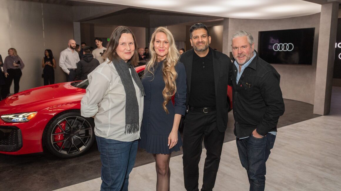 Guests at the Audi Haus opening night panel and cocktail reception. (Photo: George Pimentel for Audi Canada)