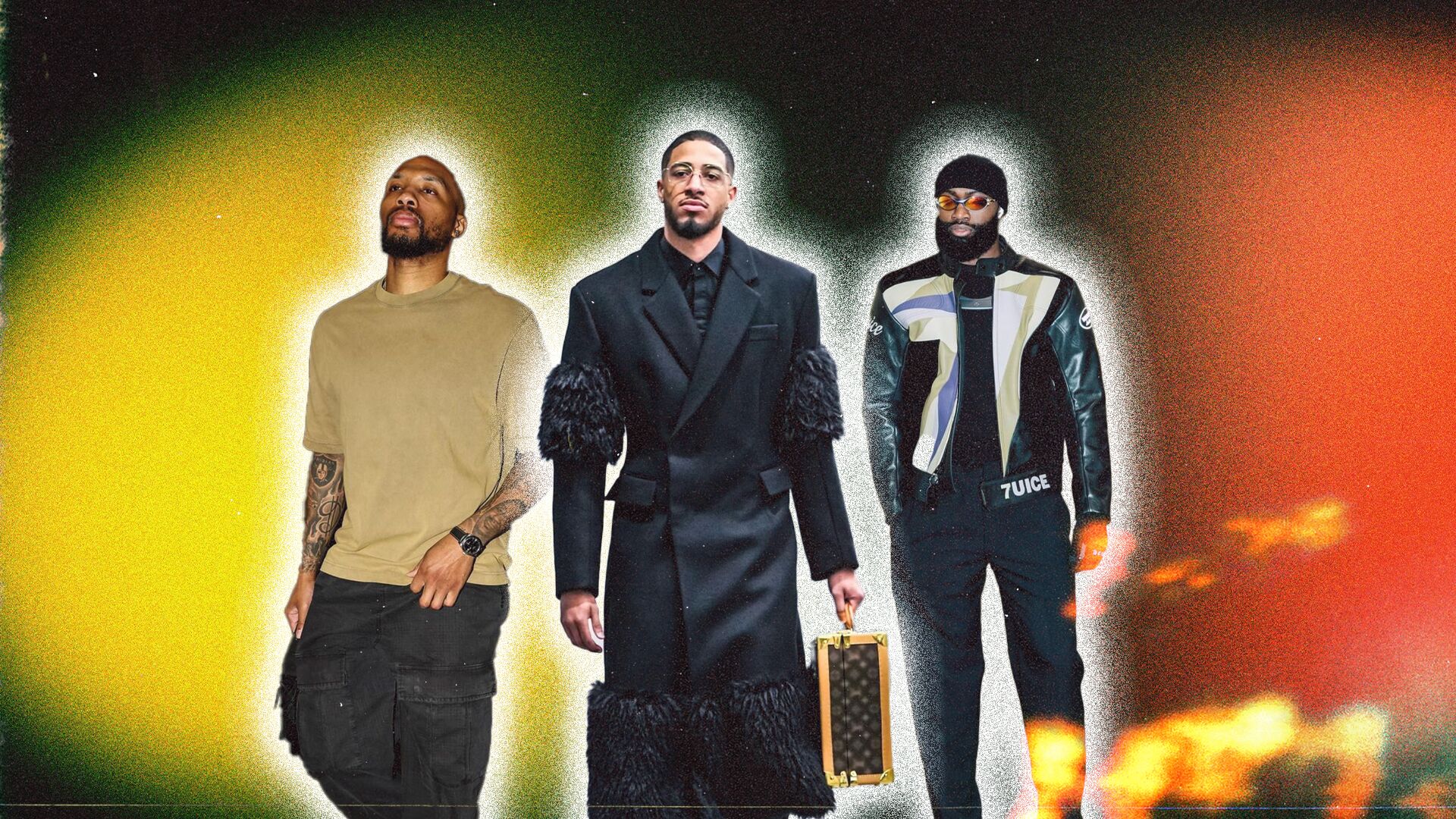 Athlete men's Sports style beyond the court with drummond hamilton shai and more